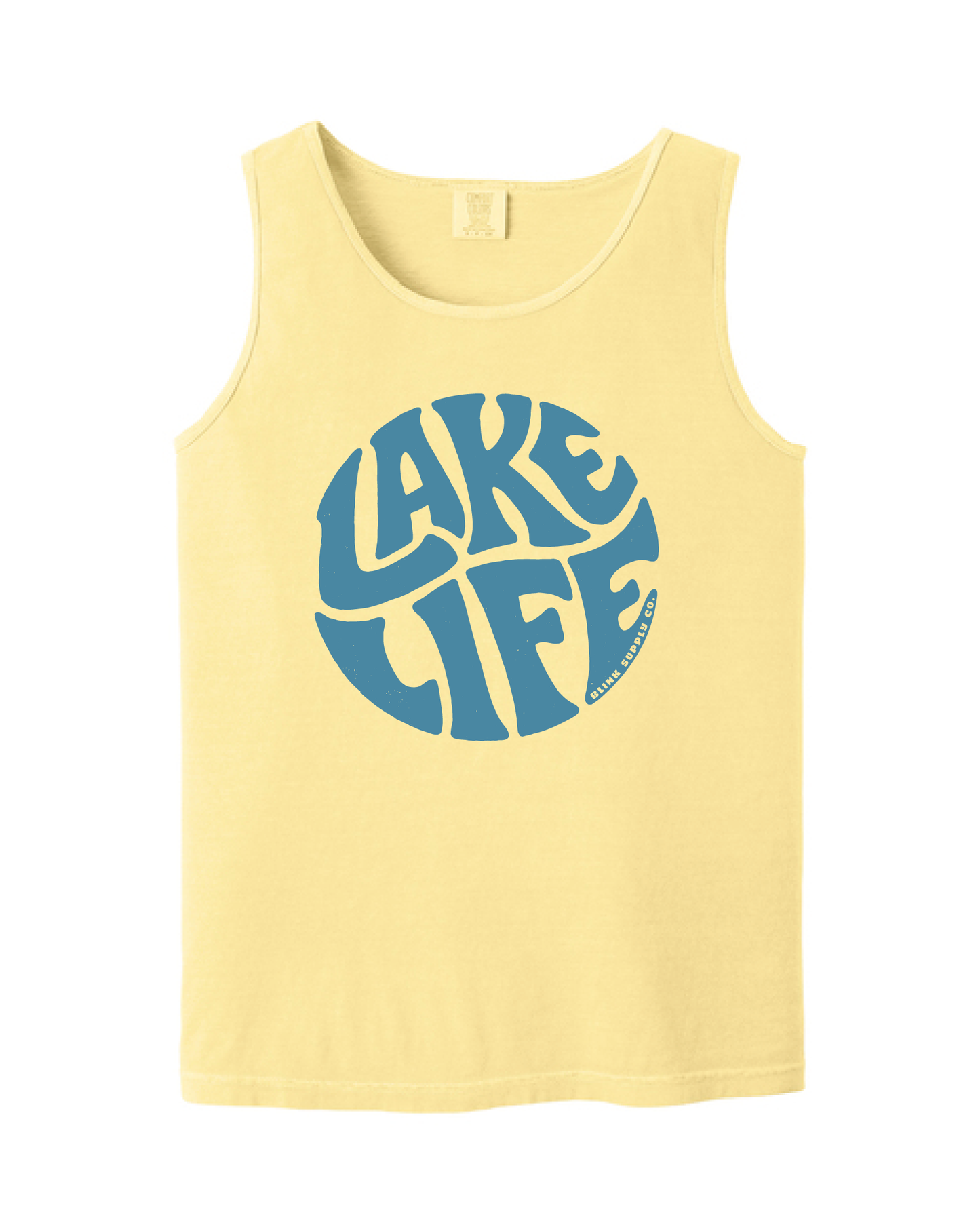 Lake Life Tank Top - Butter