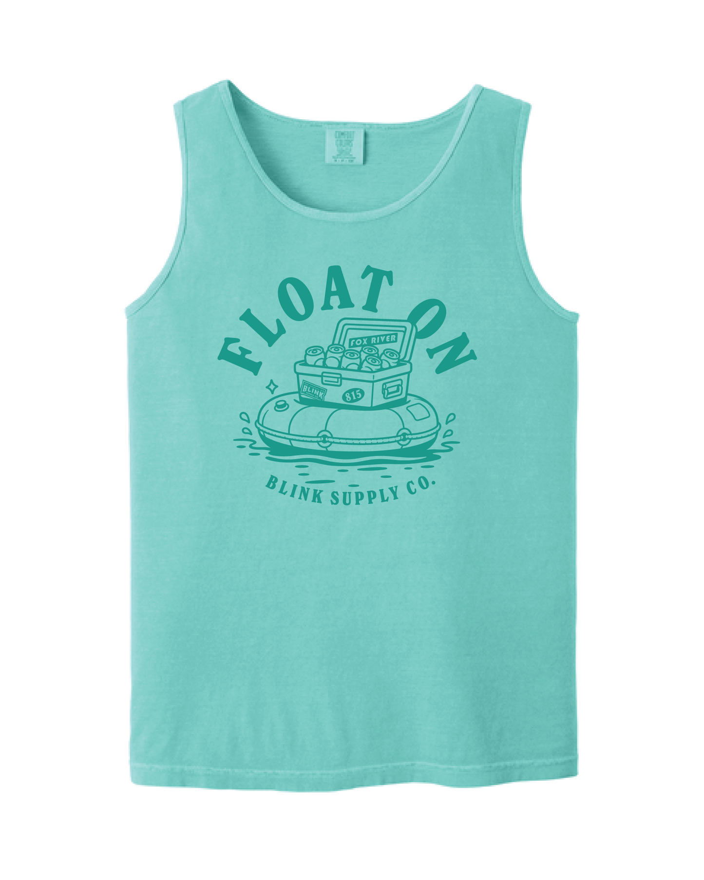 Float On Tank Top - Chalky Mint