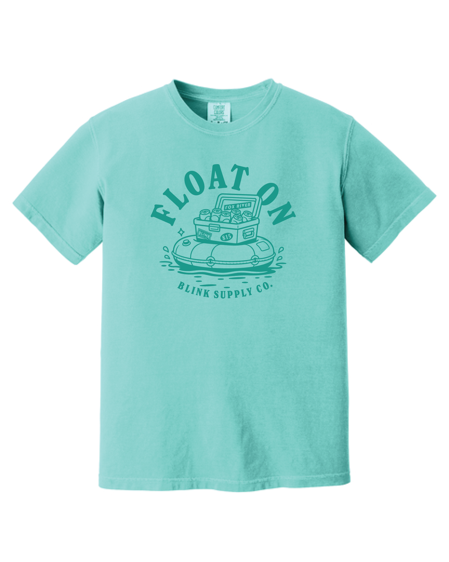 Float On Tee - Chalky Mint
